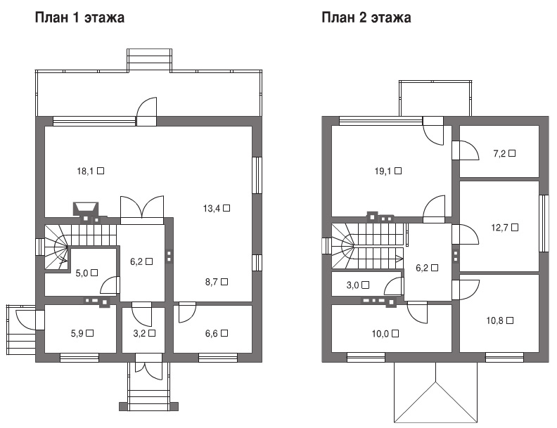 Проект каменного дома 143 метров квадратных в Обнинске