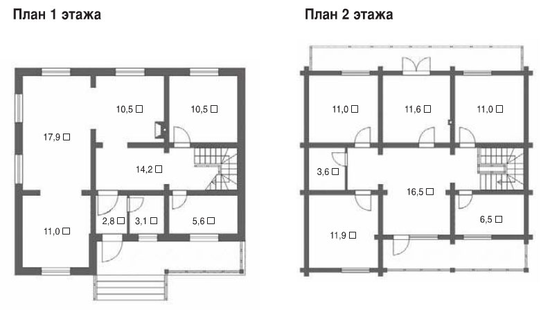 Проект каменного дома 171 метров квадратных в Обнинске